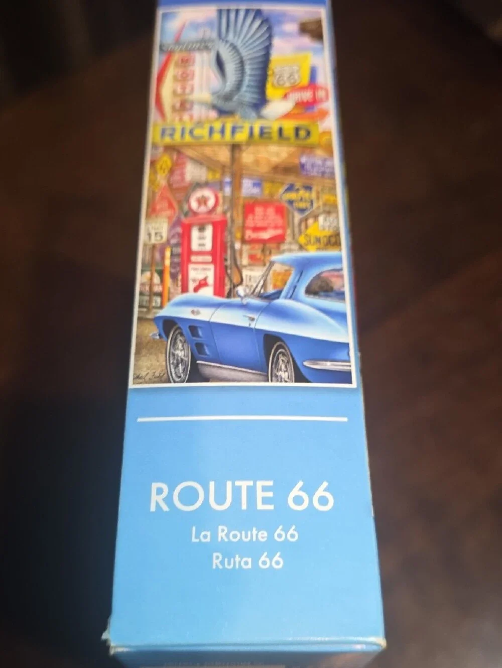 2 Springbok Puzzles - Route 66 & Hot Rod Cafe 1000 Pcs.